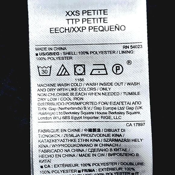 Banana republic criss CROSS OPEN BACK TUNIC SIZE XXS - Picture 6 of 8